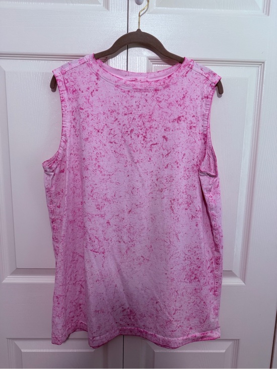 lululemon athletica Tops - Lululemon All Yours Organic Cotton Tank Top in‎ Pink Organza Size XL VGUC